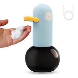 Automatic Touchless Soap Dispenser, Rechargeable Foaming Soap Dispenser, Touch Free Foam Sanitizer Soap Dispenser for Kitchen, Bathroom, Restaurant, Office.(13.5oz/400ml)