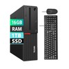 Lenovo THINKCENTRE M700 SFF Desktop Computer, Intel Dual-Core i3-6100 3.70GHz,