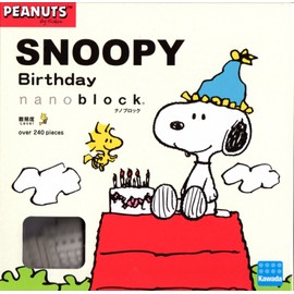 Nanoblock Birthday Snoopy Birthday