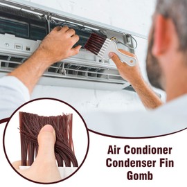 LURICO Condenser Comb, 2 Pieces Lamellar Comb, Aeg Dryer Comb, Air Conditioning Comb, Condenser Cleaning Comb