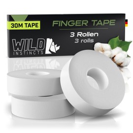Wild Instincts® Finger Tape Sport Set of 3/Boulder Tape/Climbing Accessories/Volleyball Tape/Bouldering Accessories/Handball Tape/Climbing Accessories/Finger Tape Sport/Bouldering Gift/BJJ Tape