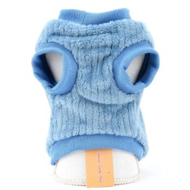 SMALLLEE_LUCKY_STORE Pet Ribbed Fleece Jumpers Pullover Sweatshirt for Small Dogs Cat,Puppy Yorkie Chihuahua Warm Sweater Winter Clothes