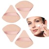 4 Pieces Triangle Makeup Powder Puff Make Up Sponge, Soft