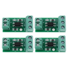 The Lord of the Tools 4X 1 Channel PC817 Optocoupler Isolation Module (3-5V) Suitable for Signal Isolation of Photoelectric Insulators