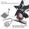 Motor and Power Generation Sheet Accessories, Universal Fireplace Fan Motor