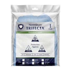 NorthShore Trifecta Waterproof Covers, Blue, Large, Each
