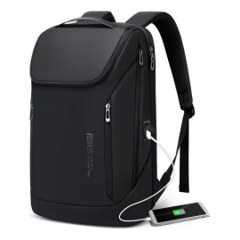 Bange Mochila Inteligente De Negocios Viaje Impermeable Para Laptop Color Negro