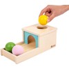 Adena Montessori Object Permanent Box with Tray, Three Balls, Montessori