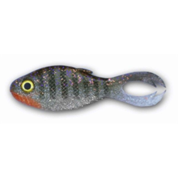 Big Bite Baits 3.5-Inch WarMouth Lures-Pack of 4 (SS Shad)