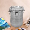 Stainless Steel Brush Washer Air Tight Leaking Proof Brush Cleaner