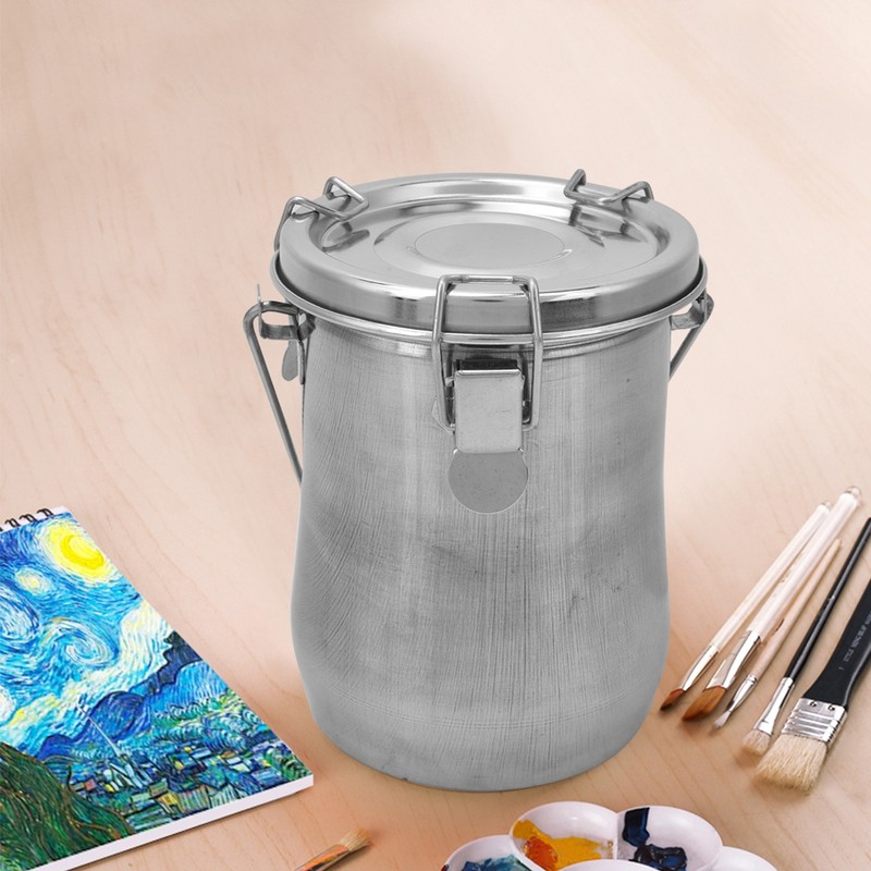 Stainless Steel Brush Washer Air Tight Leaking Proof Brush Cleaner