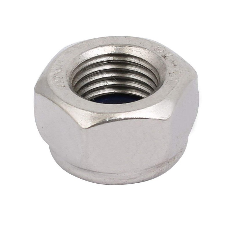 TA-VIGOR 4Pcs Hex Lock Nuts, M14 x 1.5mm Pitch Metric