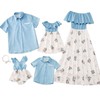 PopReal Family Matching Outfits Mommy and Me Dresses Floral Printed