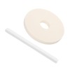 DOITOOL 2Pcs Ceramic Polishing Tools High Efficiency Grinding Stones for