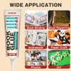 Book Glue, Dries Clear & Flexible Book Binding Glue Adhesive,