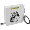 Azeeda 'Frog Prince' Keyring Tape Measure/Spirit Level Tool (KM00040657)