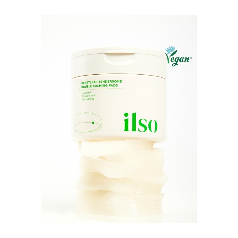 [2 SET] Ilsoh Houttuynia cordata Tender Jom Double Soothing Pads