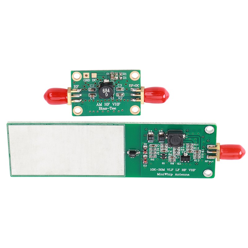 2Pcs MiniWhip Active Antenna RTLSDR Short Wave Radio Receiver Electronic