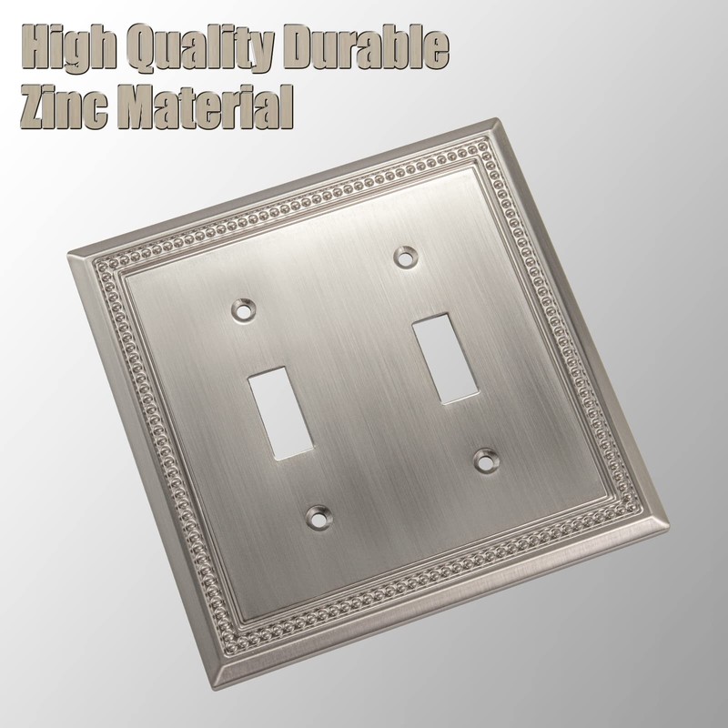 Henne Bery Sunken Pearls Heavy Duty Decorative Wall Plate Switch