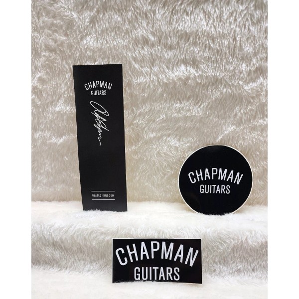 Chapman Guitars Sticker Set Rob Chapman