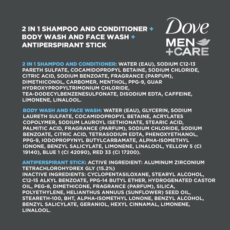 Dove Men + Care Régimen De Cuidado Del Cabello Y