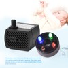 Ultra Quiet Submersible Water Pump with LED Light Fish Pond