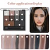 Xumann Smokey Eyeshadow Palette, 10 Eye Shadow Shades Grey Eyeshadow