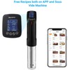 Inkbird WiFi Sous Vide Precision Cooker Circulator + BBQ Food