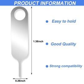 8 Pcs Doorbell Security Pin Key, Release Key Security Removal Tool Replacement,Compatible with All Models of Nest Video Doorbell