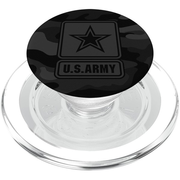 Grey Camo US Army PopSockets PopGrip: Swappable Grip for Phones