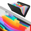 XNHIU Mini Accordian File Folder A6 Mini Rainbow Expanding File