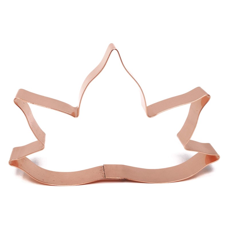 Lotus Flower Copper Cookie Cutter