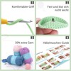CrochetBox Complete Crochet Kit for Beginners, Cuckold Crochet Kit, Include