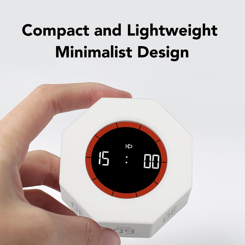 Cube Timer, Rotation Pomodoro Timer, Desk Productivity, with G Sensor
