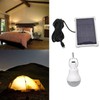 LED Solar Bulb Light Portable ABS and PC 150LM White