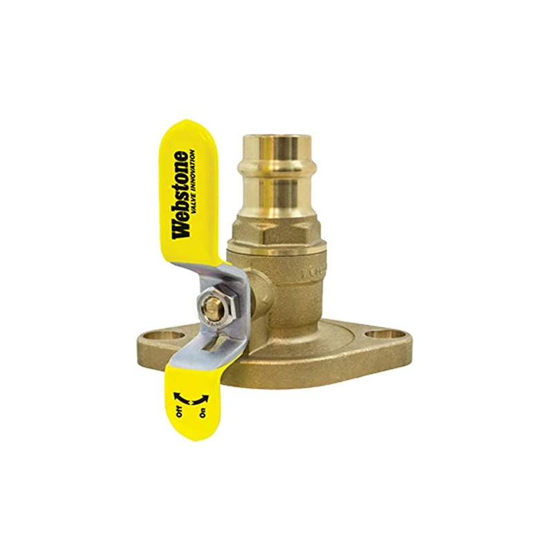 Webstone 81403HV The Isolator Full Port Forged Brass Uni-Flange Ball