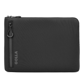 Golla Laptop Bag / Waterproof Laptop Sleeve Made of Neoprene / for MacBook, Asus and Other Laptops / Elegant Laptop Sleeve / Zip with Neoprene Jacket / 14 Inch/Black