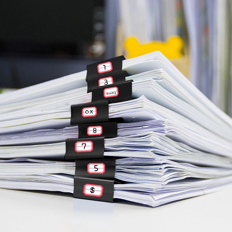 Ufmarine Extra Large Binder Clips 2 inch, (72 Pcs) Big