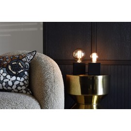 CALEX Smart Lamp Filament, E27 Globe G95 Gold, WLAN Lamp with Alexa Voice Control and Google Home, 7 W Warm White Light