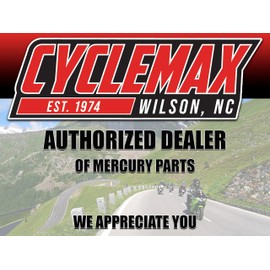 CYCLEMAX Three Pack compatible with Mercury Silver Spray Paint 12 OZ 92-802878020 Contains Three Silver Spray Paint 12 OZ and a Funnel