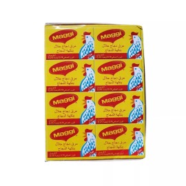 Maggi chicken Cubes Stock Cubes Halal Box Of 24 Cubes - Pack of 4