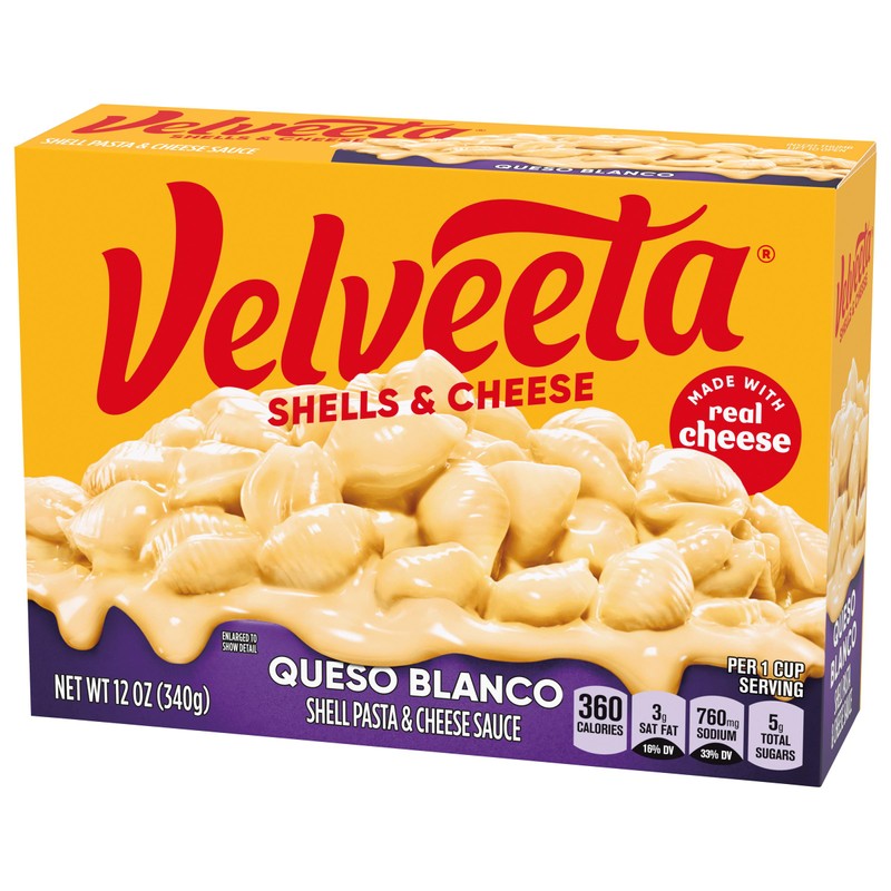 Velveeta Shells & Cheese Queso Blanco Shell Pasta & Cheese