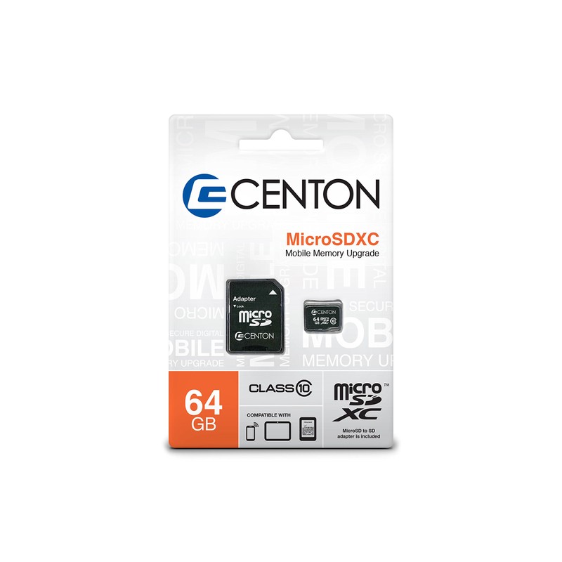 Centon Electronics MP Essential 64GB Class 10 Micro SDXC Card