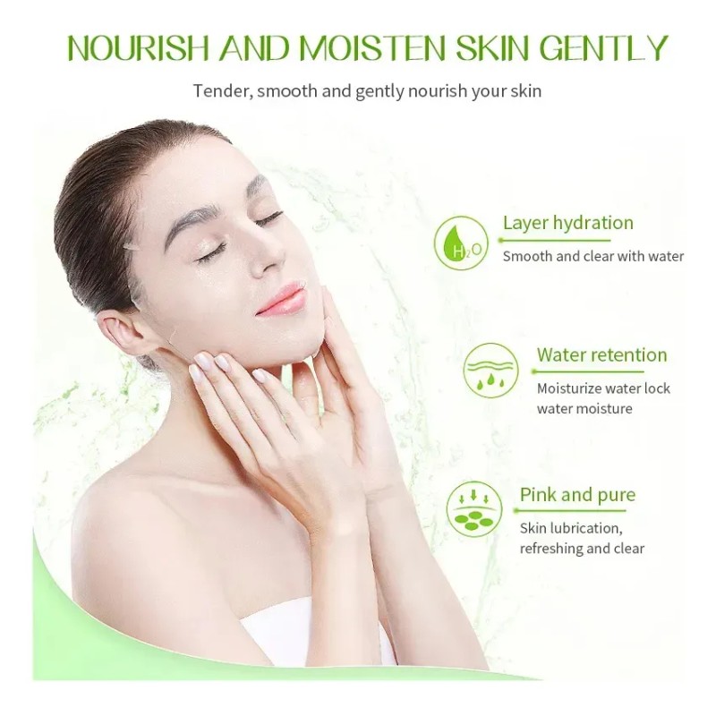 Mascarilla Facial Gel Aloe Vera Natural Unidades