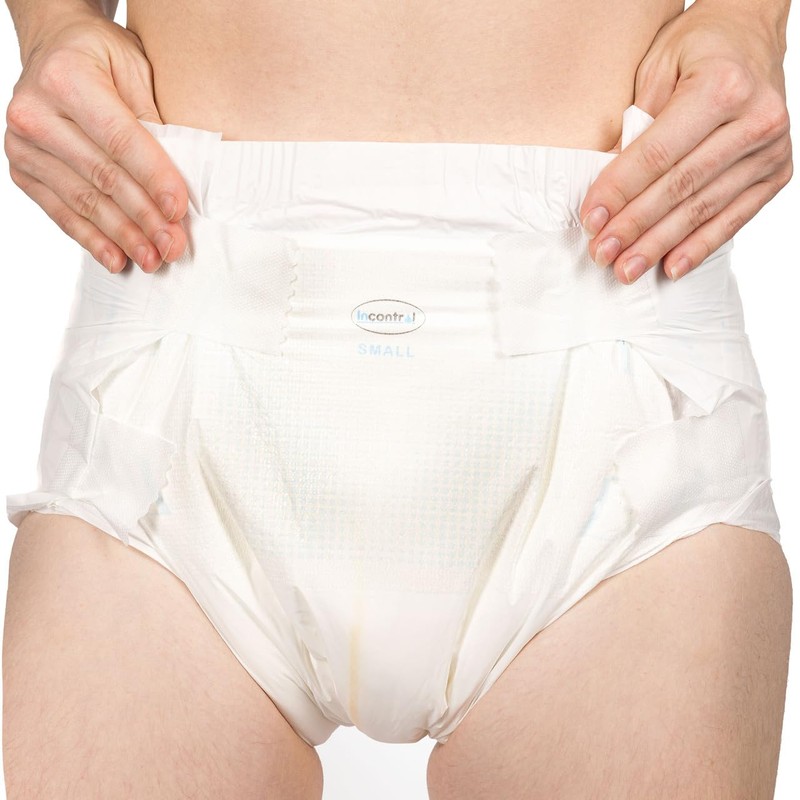 InControl BeDry EliteCare Incontinence Tabbed Briefs for Women and Men