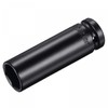 sourcing map 1/2" Drive by 19mm Deep Impact Socket, Heat-Treated