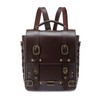 Messenger Bag Leather Retro Briefcase Steampunk Crossbody Shoulder Purse Satchel