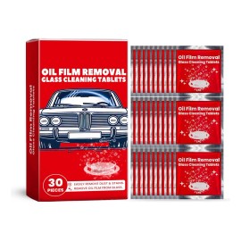 Tabletas Efervescentes Limpiadoras De Película De Aceite Par