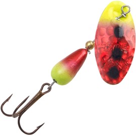 Panther Martin PMHMH_9_HCT Holy Hammered Spinner Fishing Lure - Coral Tiger - 9 (3/8 oz)