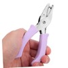 SEWACC Handheld Hole Puncher for Crafts Ergonomic Single Hole Punch